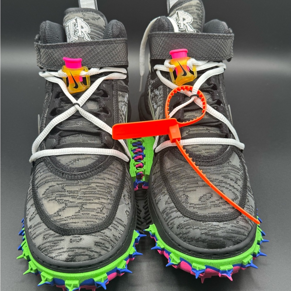 Off-White Athletic Shoes - Black, Green, Pink